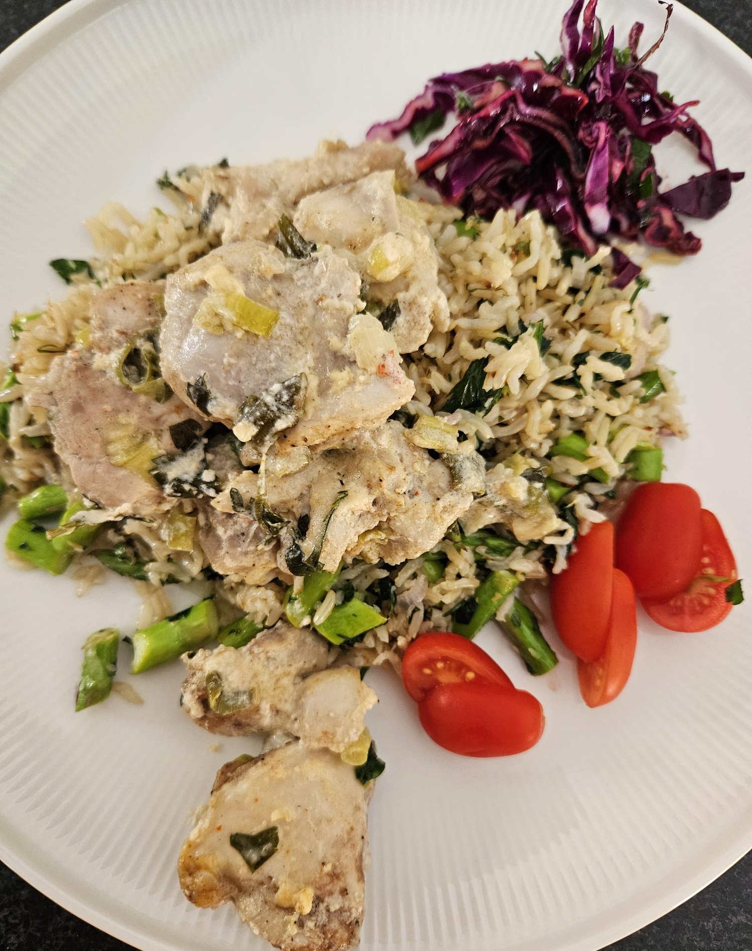 Coconut fried rice