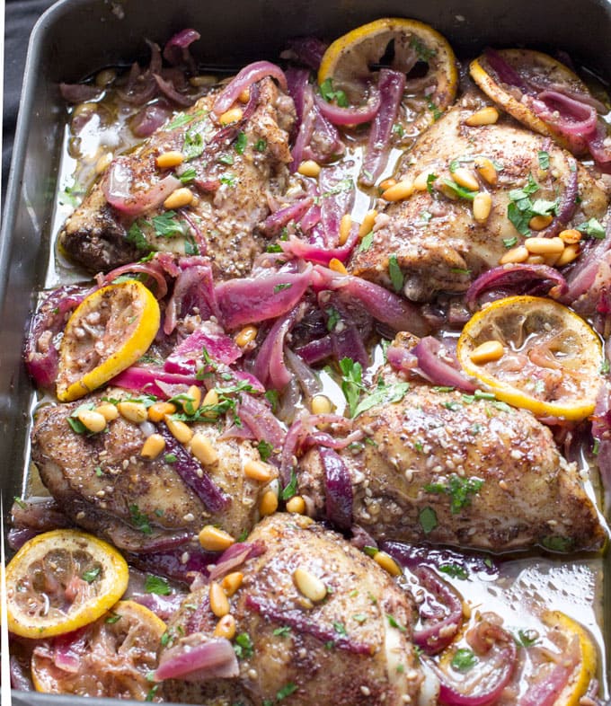 Persian chicken with Sumac
