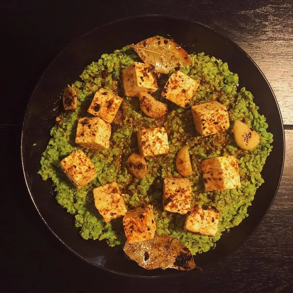 Spring pea spread