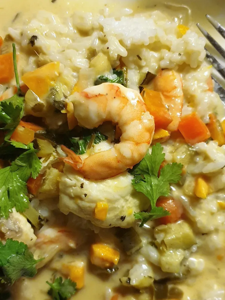 Thai Fish green curry