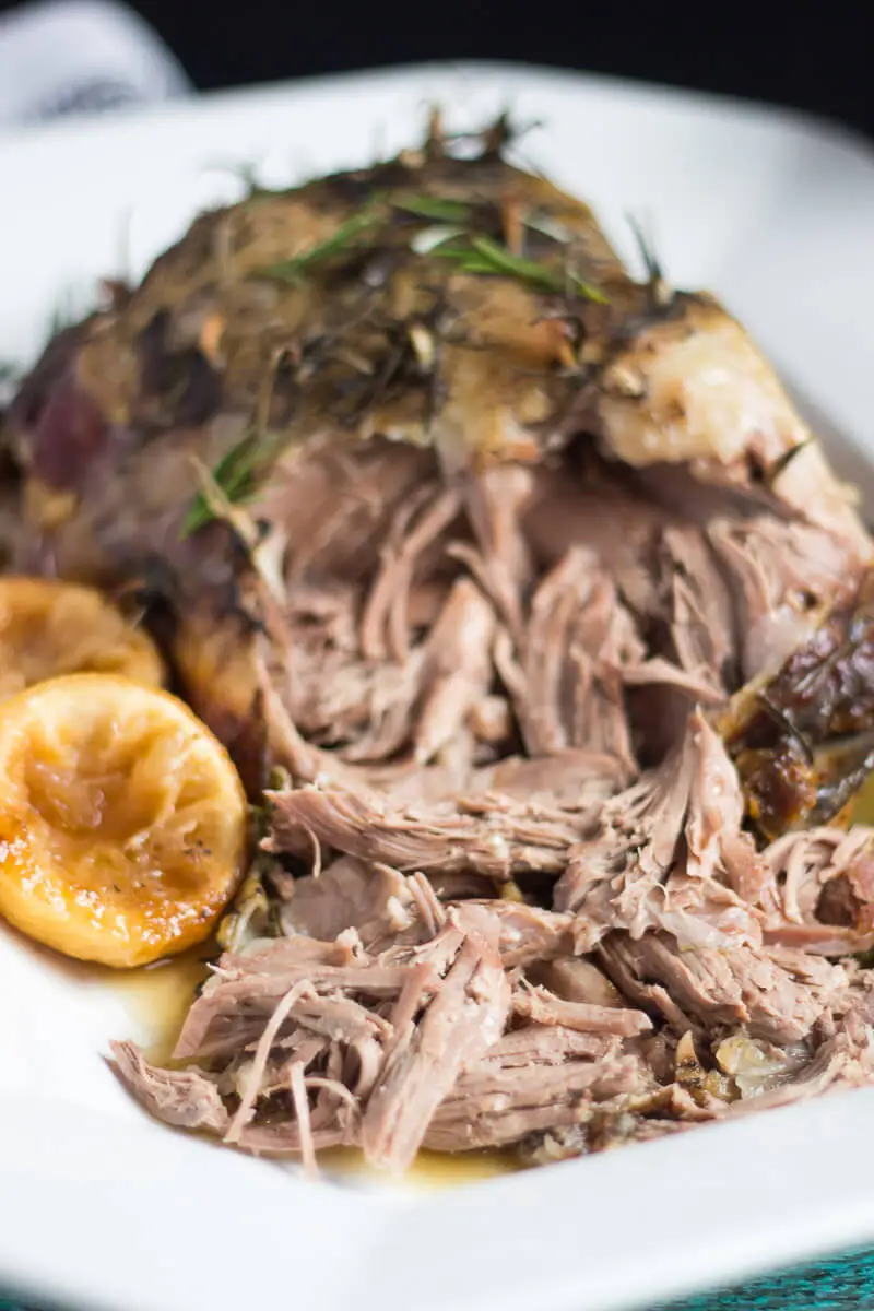 Lemon Slowcoker Lamb