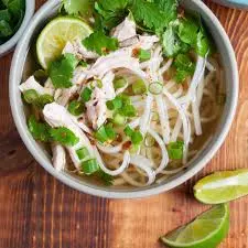 Chicken Pho in slow cooker