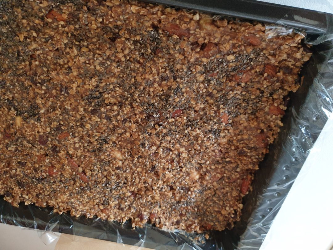 Energy bars- no bake