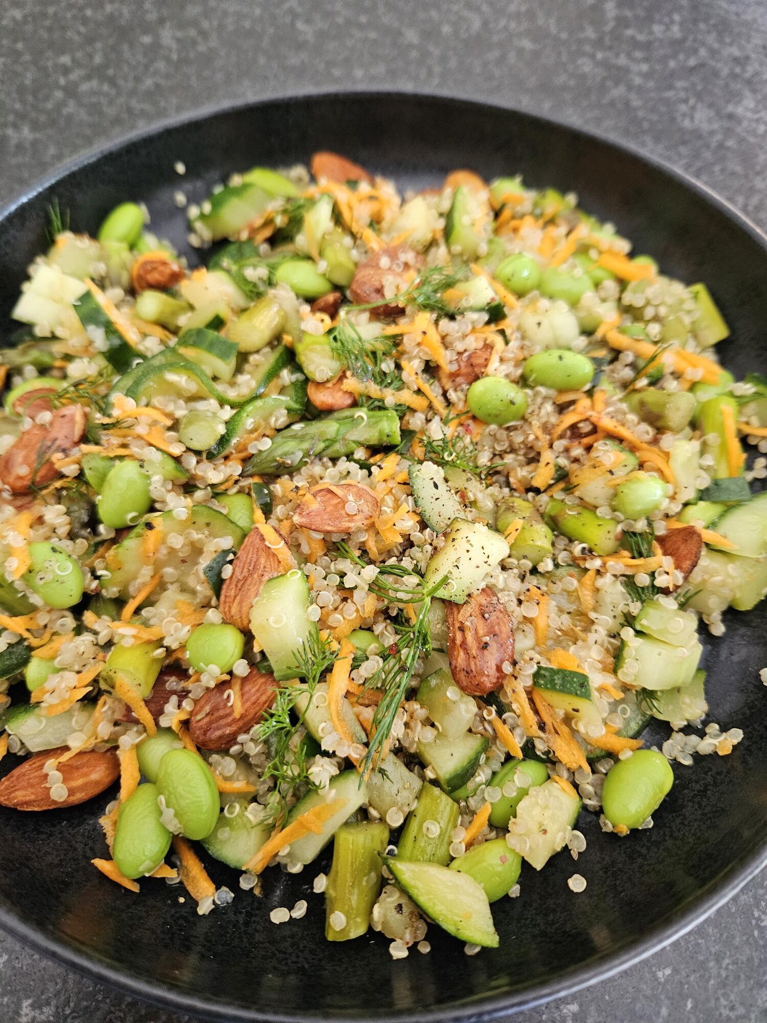 Fleur's lunch salad