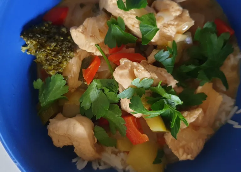Thai green curry