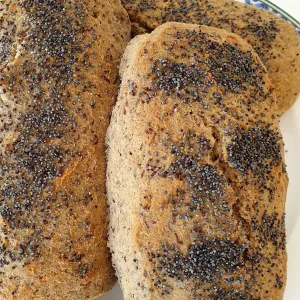 Potato fiber and gluten free buns