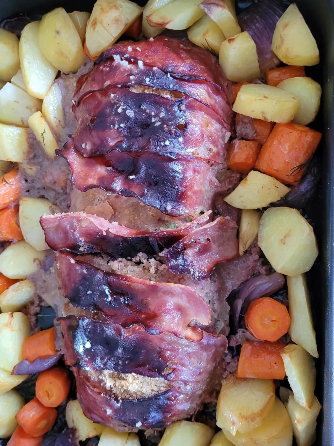 Ultimate meatloaf dinner