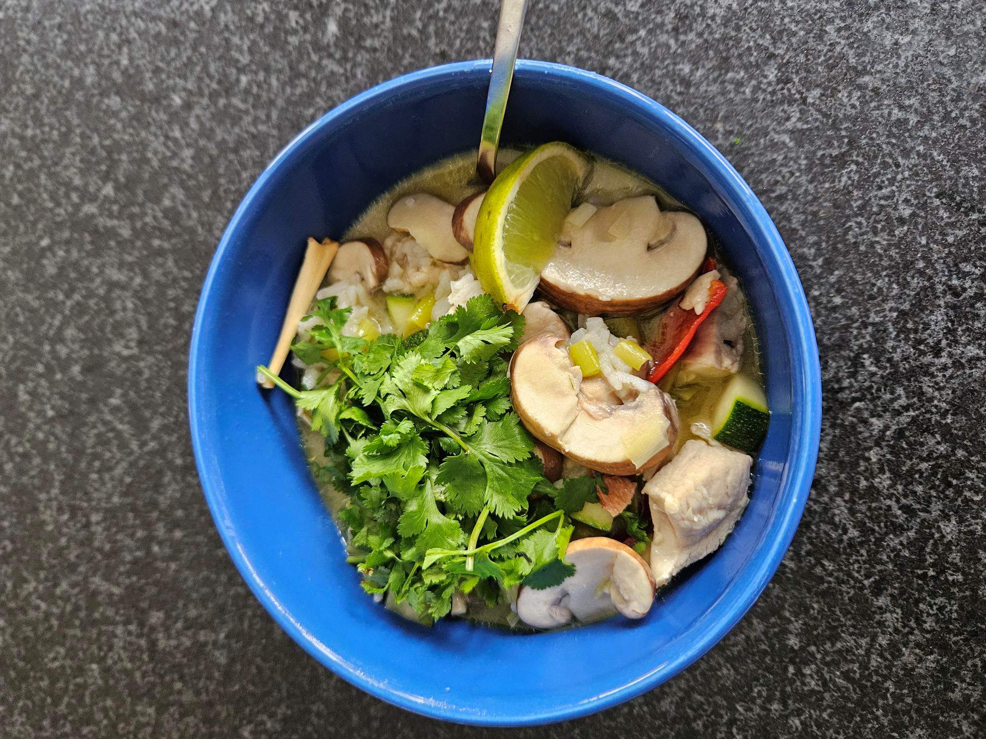 Thai green curry