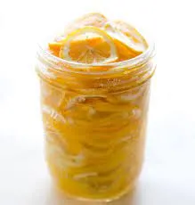 Preserved lemon slices