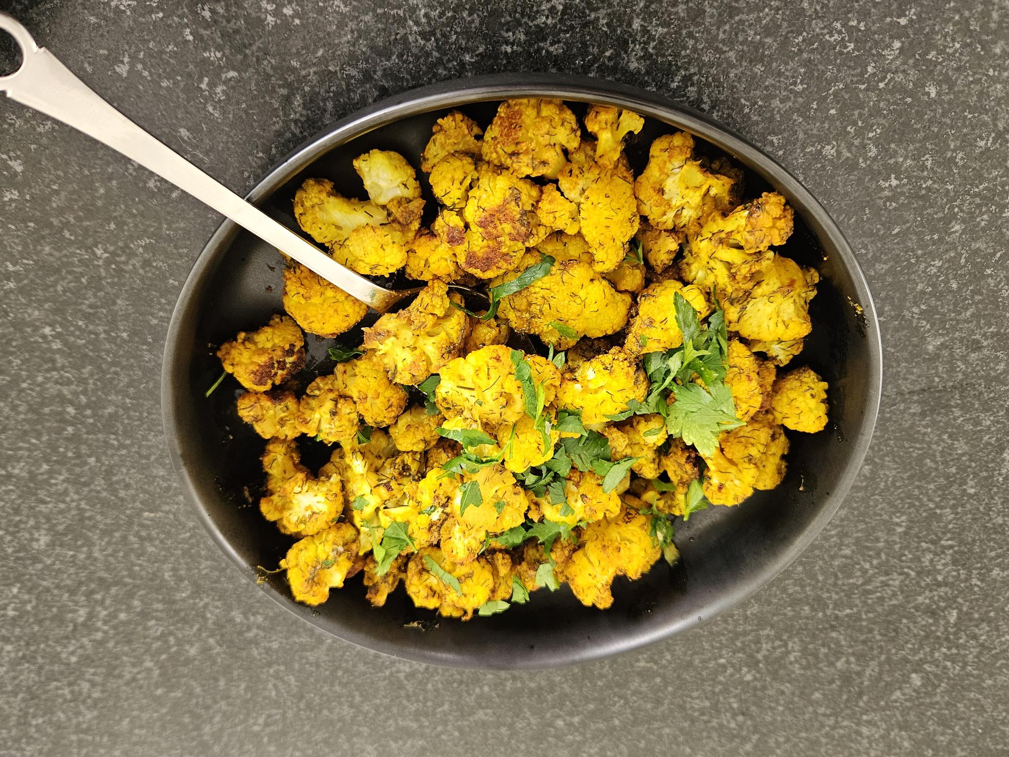 Roasted cauliflower