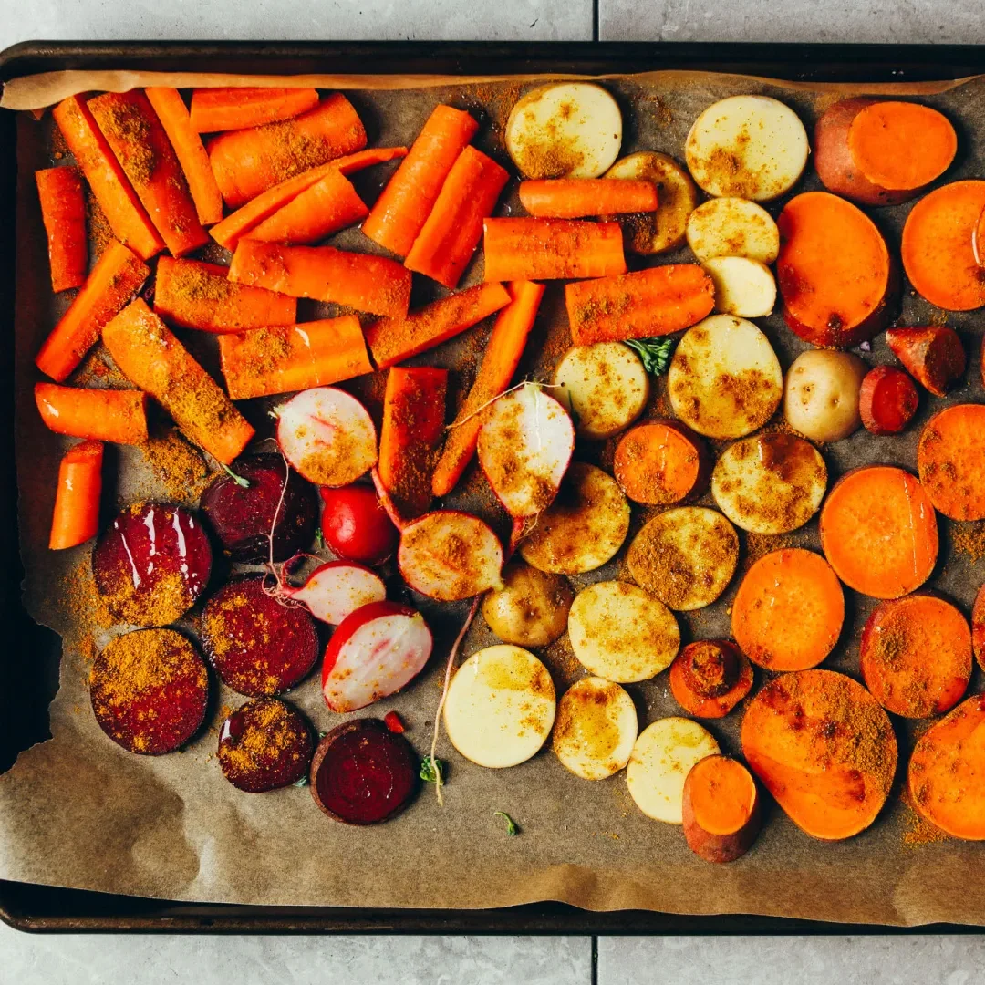 oven roasted vegetables